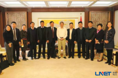 With Zibo Economic and Trade Delegation, Lineng Electric Pow